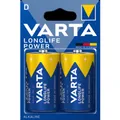 4008496810406 Baterie VARTA LONGLIFE Power LR20 D 2 szt. VARTA Consumer Batterie