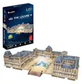 CubicFun- 3D LED Puzzle Louvre Museum (CPA Toy Group Trading S.L. L517) CUBICFUN