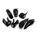 UFO Plastiksatz komplett BODY KIT KLX110 01-09 BK