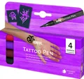 Kreul Tattoostift Tribals 4er Set Tattoo Pen  Kindermalfarbe