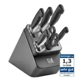 ZWILLING **** VIER STERNE Messer Selbstschärfender Messerblock, 7-tlg Esche Anth