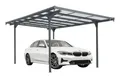 Floraworld Carport 6M mit 6 mm Platten 299 x 496 x 210/226 cm - 012491