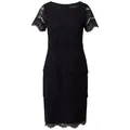 Vera Mont Cocktailkleid (1-tlg) Spitze blau 36