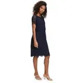 Vera Mont Spitzenkleid Vera Mont Spitzenkleid kurzarm Spitze blau 36