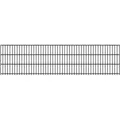 Doppelstabmatte 6/5/6 mm Anthrazit 250 cm x 63 cm