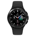 SAMSUNG Galaxy Watch4, Classic, BT, 46 mm Smartwatch Edelstahl - Schwarz