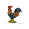 schleich 17064 Hahn, ab 3 Jahren, Farm World - Spielfigur, 3 x 6 x 6 cm
