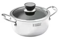 HSN Kochtopf edelstahl 2,8L 20 cm