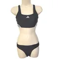 Adidas 3S Bikinis Sportlich SchwarzWeiß 38 Schwimmen Athletische Sportbekleidung