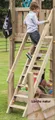 Gartenwelt Riegelsberger Handlauf Treppe mit Handlauf für kleine Kinder Lärche natur