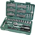 Mannesmann Steckschlüssel Bit Set 130tlg M29166 1/4" Ratsche Werkzeugkoffer