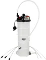 KS Tools 160.0865 Vakuum-Absaugpumpe 6,5 Liter inklusive 4 Sonden Absaug-Schnellanschluss-System
