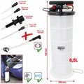 KS Tools Vakuum-Absaugpumpe 6,5L inkl. 4 Sonden.