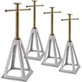 Dema - Alu Anhänger Stützen Anhängerstützen Abstellstützen Stützfuß Set 4-tlg. 4000 Kg