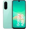 SAMSUNG Smartphone "Galaxy-A26 5G - 128GB", grün (mint), 128 GB, Mobiltelefone