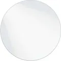 vidaXL Wandspiegel Rund Ø 70 cm Gehärtetes Glas 42023016