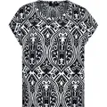 Monari Klassische Bluse 410591 fliessend schwarz XXL (44)