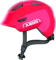 ABUS Kinderhelm Smiley 3.0 Größe: M | Kopfumfang: 50 - 55 cm | shiny red