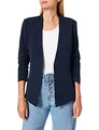 Vila Damen Viher New 3/4 Blazer/Su-noos Blazer, Navy Blazer ,S