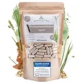 MICROFLORANA® - Flohsamenschalen Kapseln - 400 Kapseln - 3.660 mg hochdosiert je Portion - Laborgeprüfte Qualität - Indischer Flohsamen - Frei von Zusätzen - Psyllium Husk - Leichte Dosierung