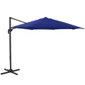 SVITA Ampelschirm 3m Sonnenschirm Gartenschirm Dreh-Schwenk-Schirm Garten Blau