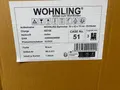 Wohnling Barhocker WL6.011, Turnbock, 75cm Sitzhöhe, Echtleder, braun
