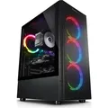 kiebel.de Gaming PC Pulsar V AMD Ryzen 7 5700X, 32GB DDR4, NVIDIA RTX 5070 12 GB, 1TB SSD, Windows 11, Gaming PC - Weiß