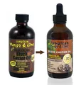 Jamaican Mango & Lime Black Castor Oil Original 4oz, for Hair Growth, Vegan