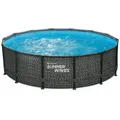 Ambia Garden Pool Pgp4A01442B, Grau, Kunststoff, 107 cm, Freizeit, Pools und Wasserspaß, Pools, Aufstellpools