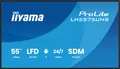 iiyama ProLite LH5575UHS-B2AG 55" 4K Digital Signage Display mit 24/7 Betriebszeit, Android OS, Signal FailOver-Funktion und einem Intel SDM-Steckplatz