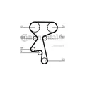 CONTITECH STD 1352 8000M 20 Timing Belt CT873