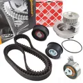 CONTITECH CT873 Zahnriemen + Rollensatz + FEBI Wapu für Opel Vectra B 1.8i 16V