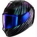 Shark Ridill 2 Assya, Integralhelm - Schwarz/Violett/Türkis - L