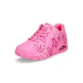 Skechers JGoldcrown Damen Sneaker UNO Spread The Love pink