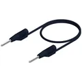 Hirschmann Test & Measurement MVL 2/100 sw Messleitung Stecker 2 mm Stecker 2 mm