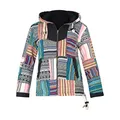 virblatt - Vintage Pullover | 100% Baumwolle | Baja Hoodie Vintage Sweatshirt Hippie Kleidung Damen - Sao Paulo S Patchwork