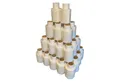 Freiziel Schutzfolie 40 x Mini Stretchfolie 10 cm Rollen 23 my