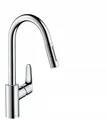 Hansgrohe Focus Standarmatur für die Küche, silber