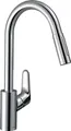 Hansgrohe Einhebel-Küchenmischer 240 FOCUS M41 DN 15 mit Ausziehbrause