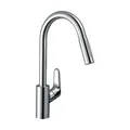 Hansgrohe Focus Einhebel Küchenmischer mit Ausziehbrause chrom