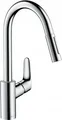 F22 Bateria kuchenna stojąca Hansgrohe Focus chrom