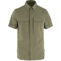 Fjällräven Herren Abisko Trekking M Shirt, Olivgrün Hell, L EU