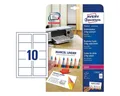 Avery Zweckform Visitenkarten C32026-25, ultraweiß-satiniert, ohne Perforation, 270 g/m²