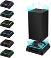 Mcbazel Xbox Serie X Lüfter Xbox Series X Ständer Mit Rgb-Licht/Einstellbare Küh