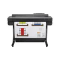 HP DesignJet T650 36 Zoll (91 cm 5HB10D), Großformatdrucker, Plotter, Standard A4-A0, 82 A1-Drucke/Stunde, Wi-Fi, Ethernet, USB, 2400x1200 DPI, Recyceltes Metall, 2 Jahre Garantie, Click, Schwarz