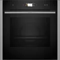 Neff B64VS71N0 Einbaubackofen Edelstahl, 71 Liter, Heissluft, Display mit Timer