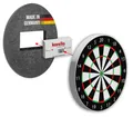 Karella Schallschutz Compact Ø45 cm für Steeldartboards, 2-tlg, Schalldämpfung/Silencer für Dartscheibe, nachweisbare Geräuschreduzierung bis 80%, patentiert, Schallreduzierungssystem Germany