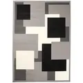 Tapiso Teppich, Grau, Textil, 80x150 cm, in verschiedenen Größen erhältlich, pflegeleicht, Teppiche & Böden, Teppiche