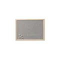 Zeller Pinboard Leinen/Kiefer