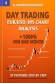 Day Trading EUR/USD, M5 Chart Analysis +1000% for One Month ST Patterns Step by Step (Forex Trading Strategies, Futures, CFD, Bitcoin, Stocks, Commodities, Band 4)